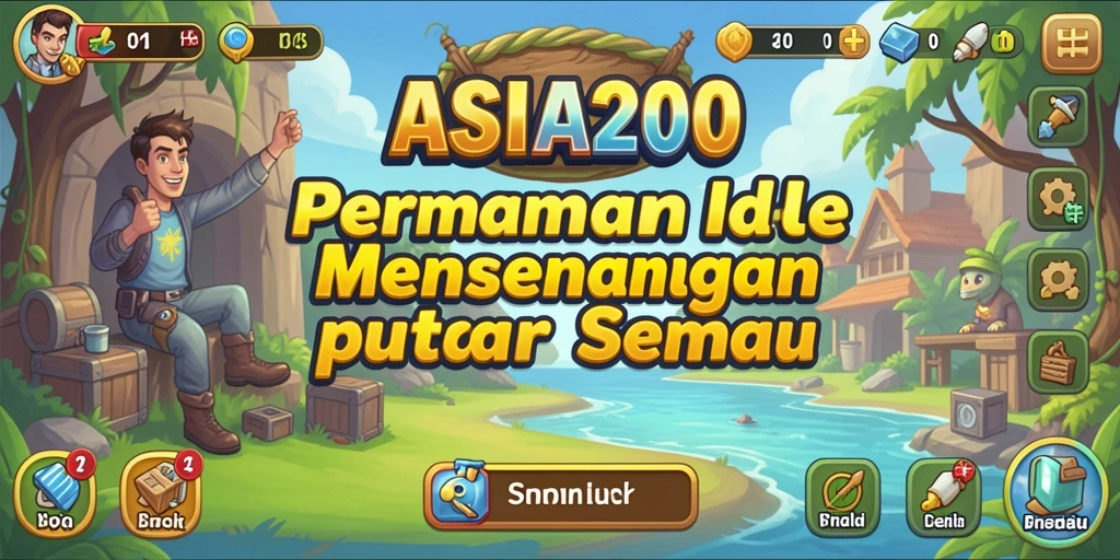 Tangkapan layar dari gameplay ASIA200 yang menarik dan interaktif.