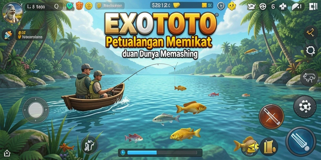 Pengalaman memancing seru dengan grafik menakjubkan di EXOTOTO.