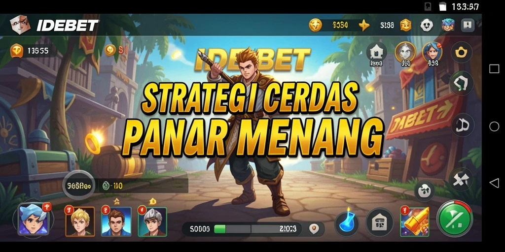 Tangkapan layar gameplay IDEBET yang menampilkan momen strategis yang mendebarkan.