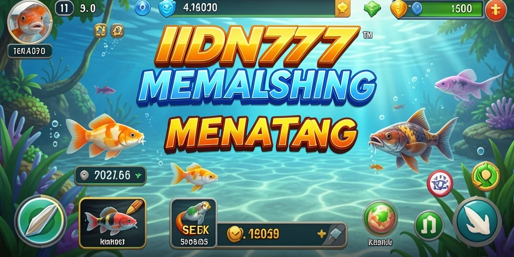 Tangkapan ikan besar dalam gameplay IDN777 yang seru.