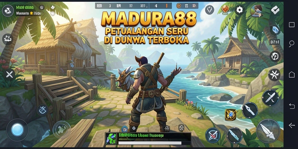 Tampilan gameplay seru di dunia terbuka MADURA88.