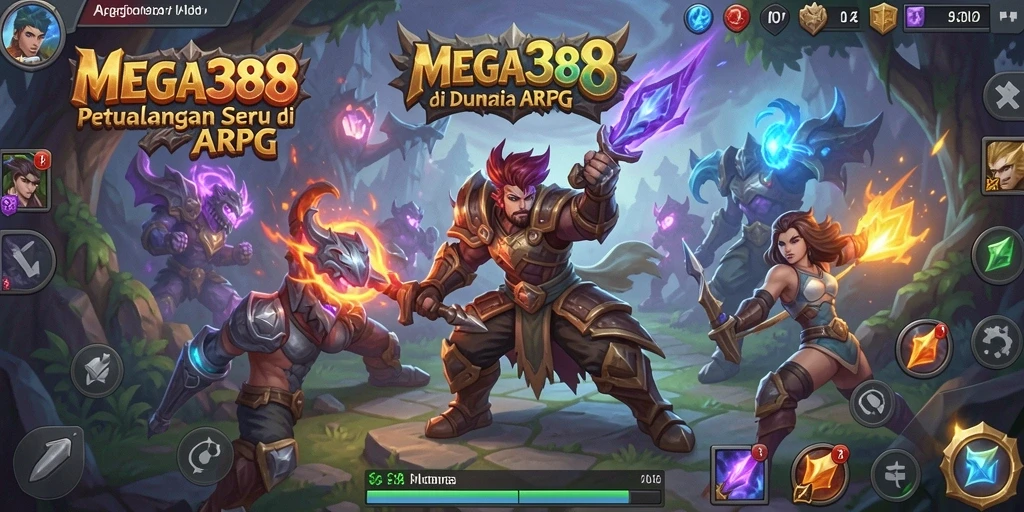 Tampilan gameplay seru dan grafis menawan di MEGA388.