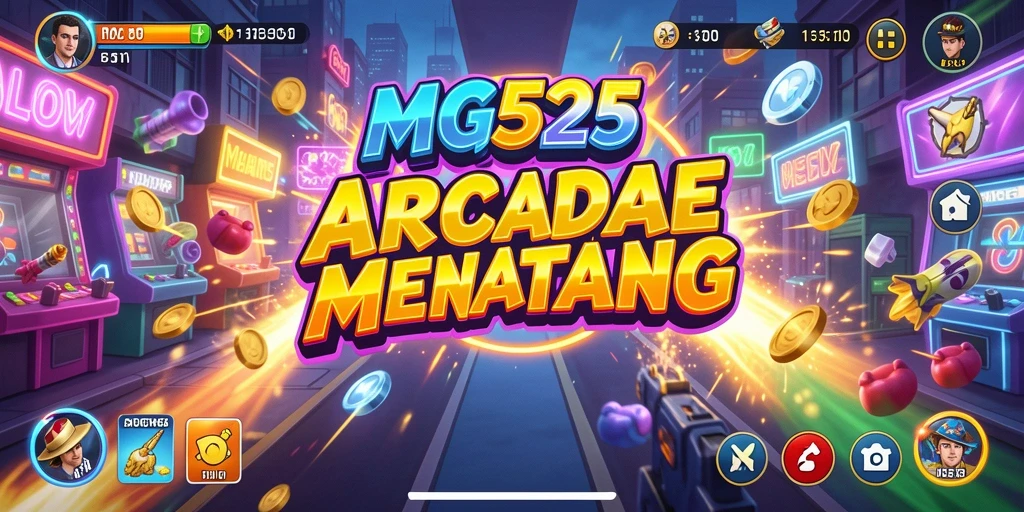 Tampilan gameplay MG525 yang menarik dalam genre arcade.